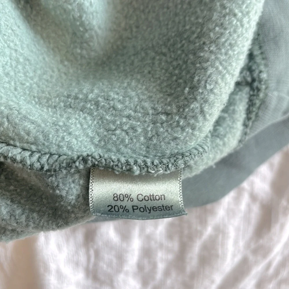 Coastal Culture Canmore Moss Green Crewneck Sweatshirt Size Large - Picture 7 of 7